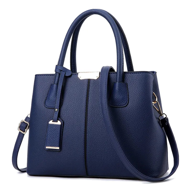 Women Top-Handle Handbags,Elegant Simple Style Leather Shoulder Messenger Bags for Young Ladies 7 Colors