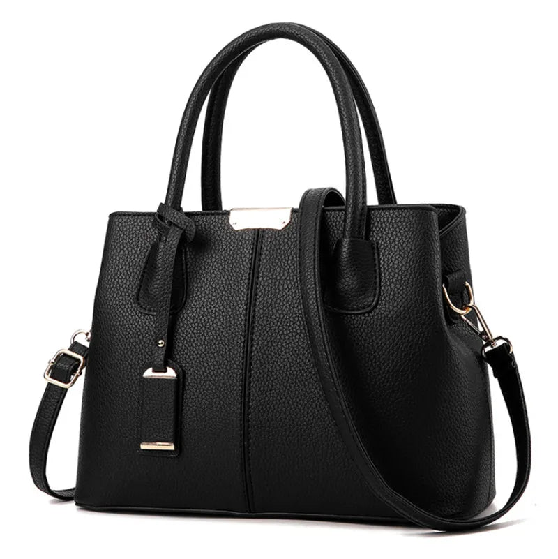 Women Top-Handle Handbags,Elegant Simple Style Leather Shoulder Messenger Bags for Young Ladies 7 Colors
