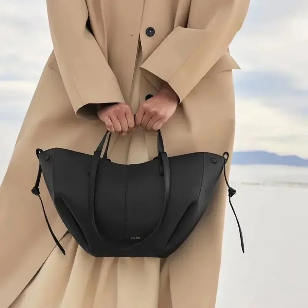 Lady Underarm Tote Bags Women Trendy Handbag Shoulder Bag with Magnetic Closure Leather for Women Trendy Leather Shoulder Bag